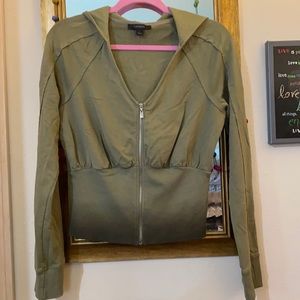 Express v-neck hoodie size large